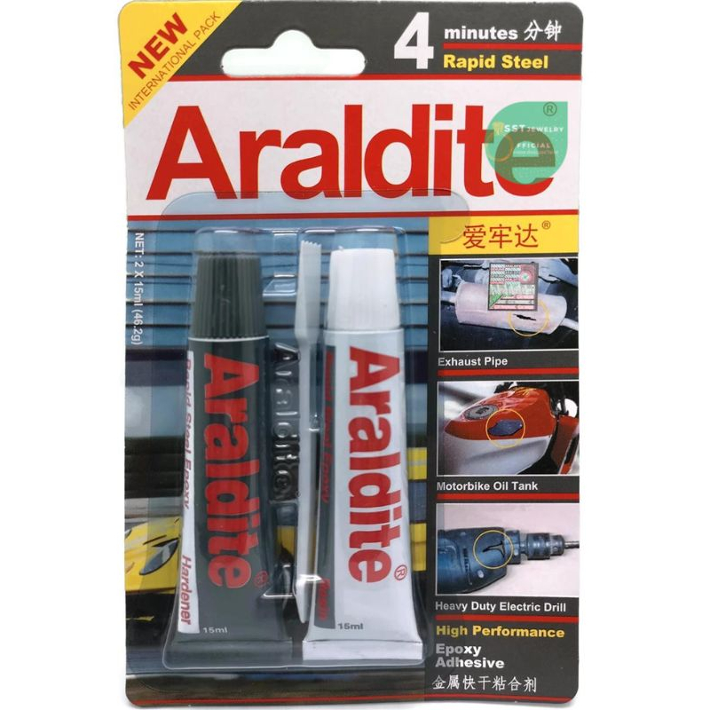 Araldite Epoxy 2 pcs 17ml Adhesive High Performance glue main image 0