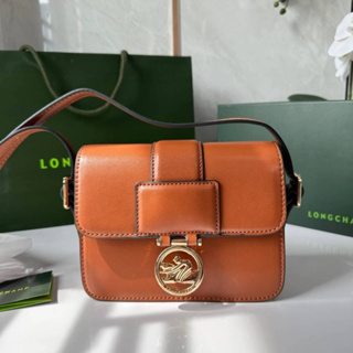 Longchamp Box-Trot Small Leather Crossbody Bag S