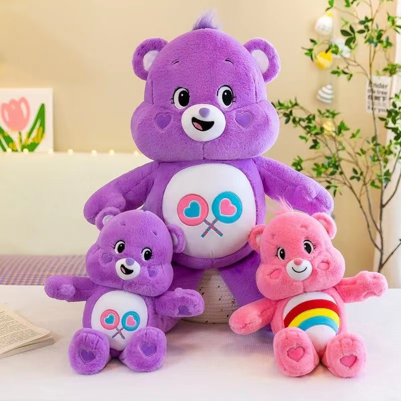 ตุ๊กตา-care-bears-ขนาด-25-45-cm-ลิขสิทธิ์แท้-ตุ๊กตา-แคร์แบร์-ตุ๊กตาหมี-care-bear-funshine-bear-grumpy-bear-cheer-be