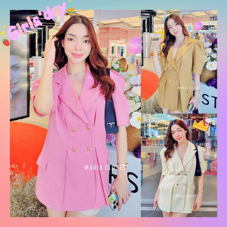 💓 MariaCloset 💓 Korean Blazer เบลเซอร์ผ้าทวีด