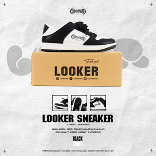 ภาพหน้าปกสินค้าLOOKER - รองเท้าผ้าใบข้อต่ำสีดำ ที่เกี่ยวข้อง