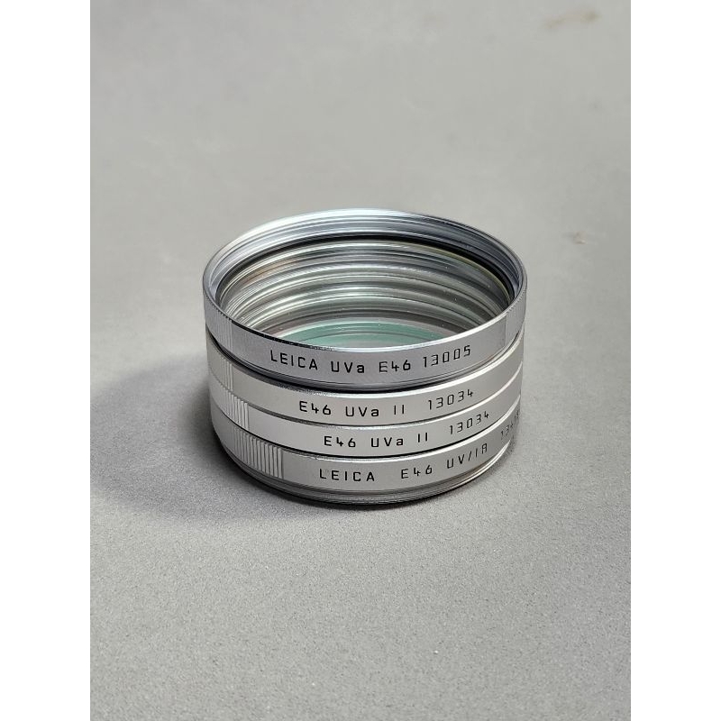 ☆専用☆ 中古】「未使用品」Leica e46?UVAガラスフィルタwithブラック