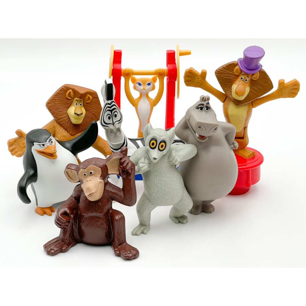 มาดากัสการ์-โมเดลของเล่น-happy-meal-toys-madagascar-แมคโดนัลด์-ของสะสมมือสองญี่ปุ่น