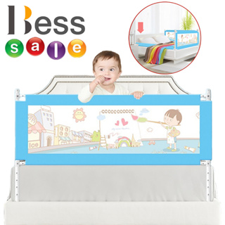 H68-ที่กั้นเตียง ขนาด1.5M/5ฟุต ที่กั้นเตียงเด็กปรับได้ ป้องกันเด็กตกจากเตียง 1 pcs Single Side ราคาต่อ 1 ด้าน