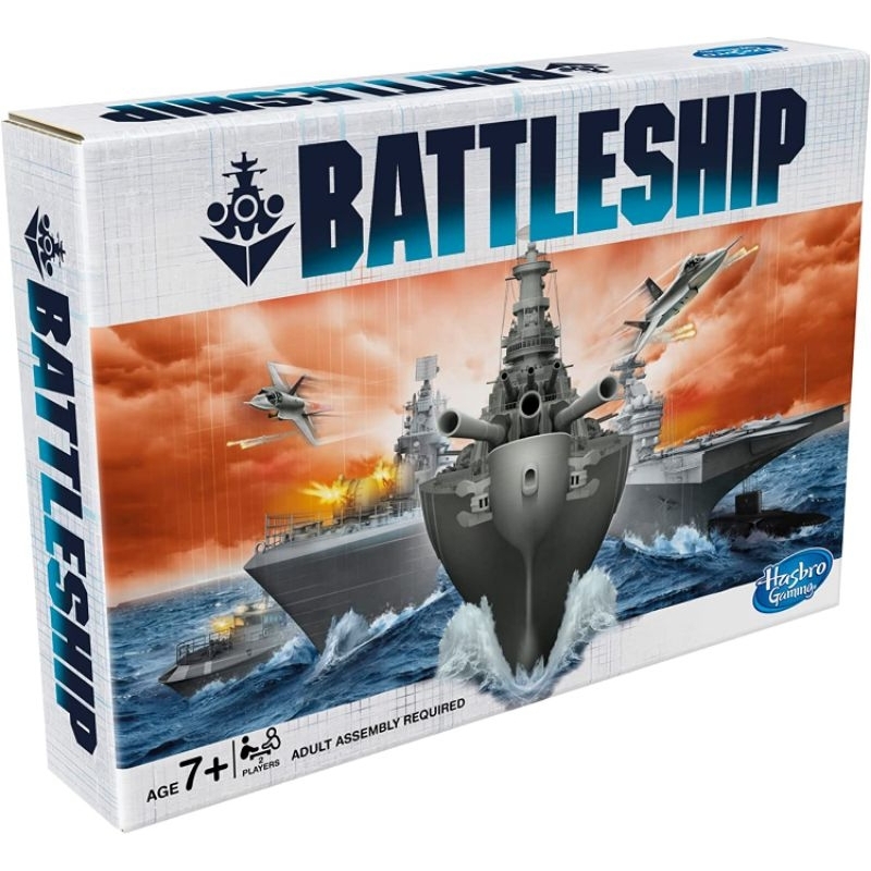 Hasbro Gaming Battleship Board Game Classic Strategy Game For Kids Ages ...