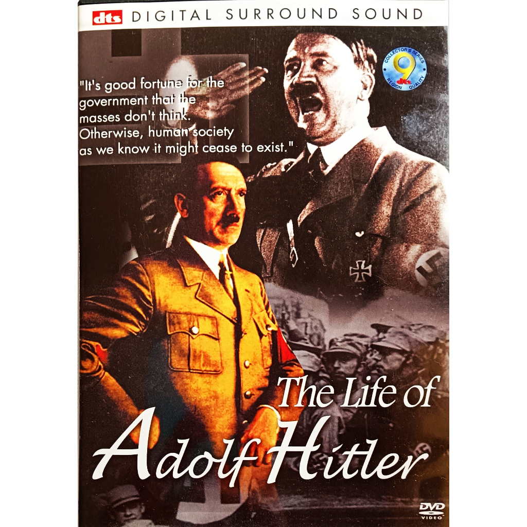 แผ่นแท้-ถูกลิขสิทธิ-สภาพแผ่นดีมาก-the-life-of-hitler