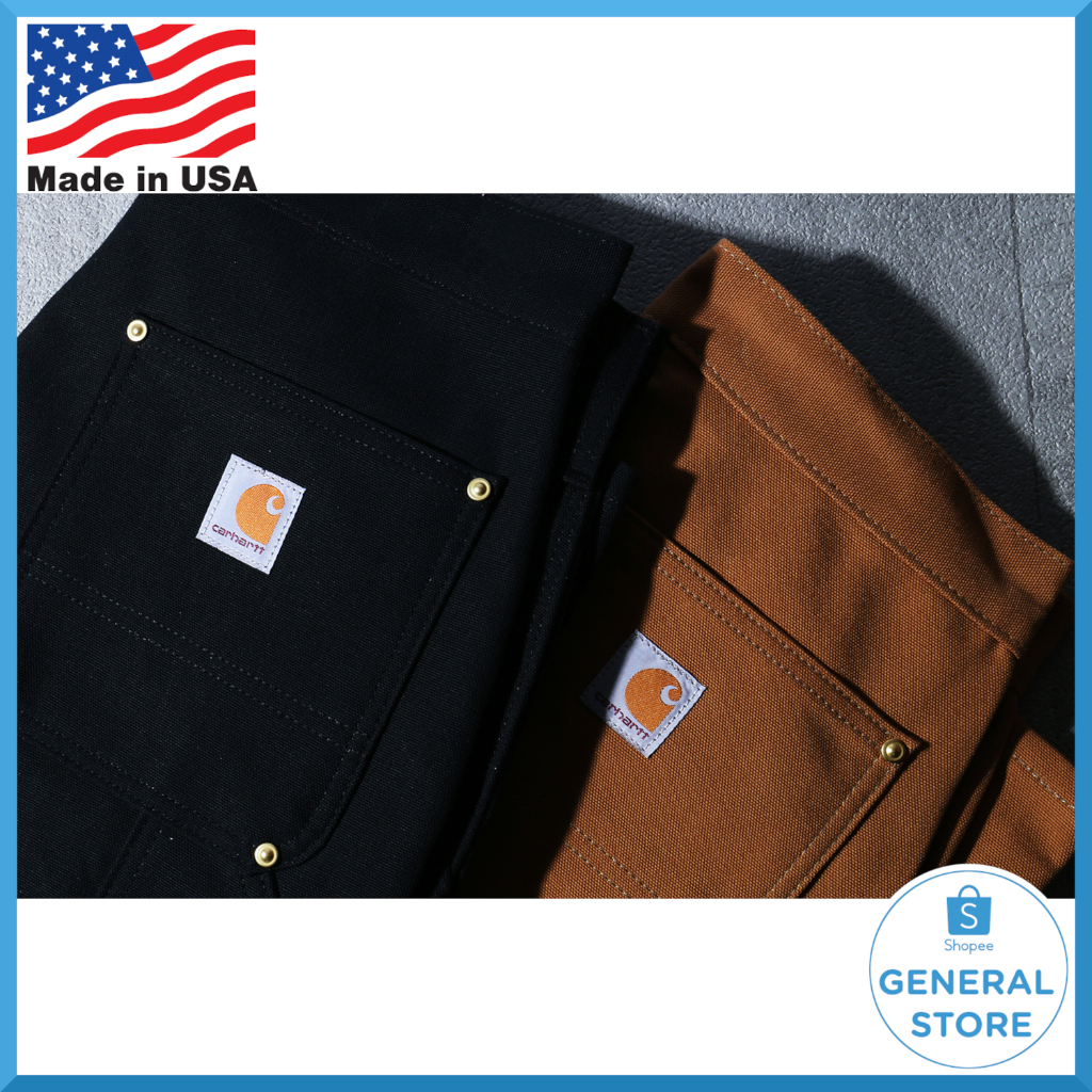 Made In The Usa Original Us Carhartt B01 Loose Fit Firm Duck Double
