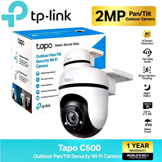 [ถูกสุดๆ 12.12]⚡️กล้องวงจรปิดไร้สาย⚡️TP-LINK (Tapo C500 C510W C520WS) 2MP Outdoor Pan/Tilt Security WiFi Camera ได้มุมมอ