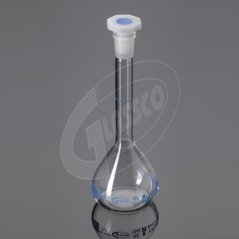 ขวดวัดปริมาตร Volumetric flasks clear with graduated 5ml,10ml,25ml,50ml ...