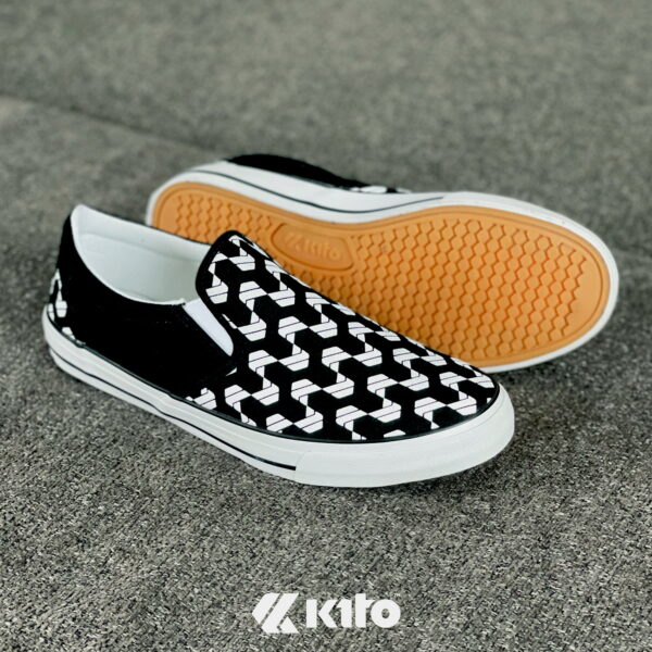 kito-bl2-checker-slip-on-รองเท้าผ้าใบ-ทรงสวม-กีโต้
