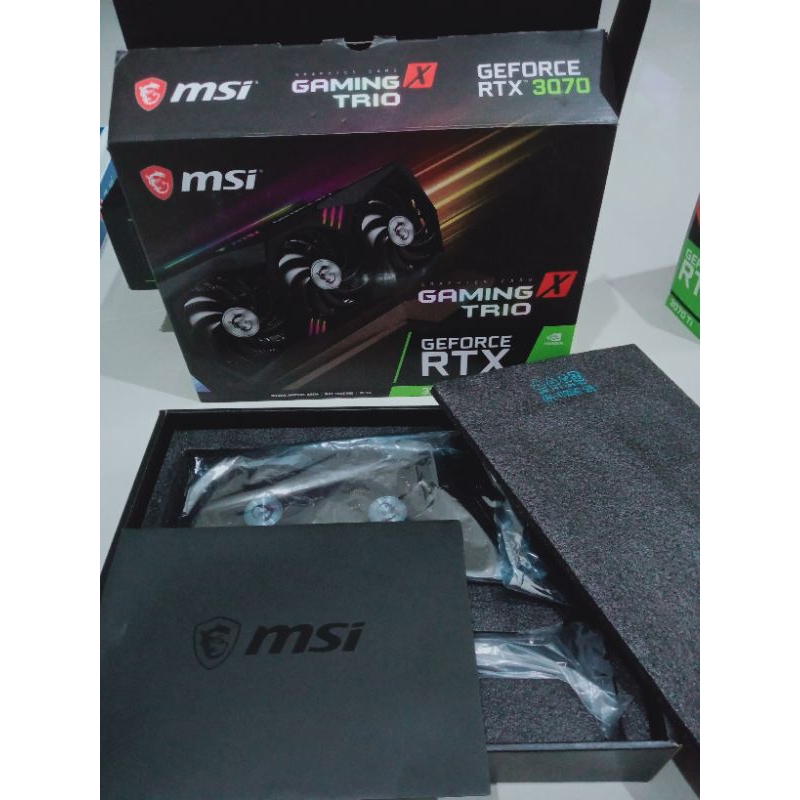 msi rtx 3070 gaming x trio 8g | Shopee Thailand