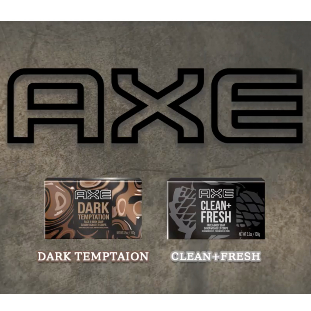 axe-bar-soap-ใหม่-สบู่แอ็กซ์-2-กลิ่นท้าให้ลอง-หอม-กระชากใจ-จนใครๆต้องแอบดม100g