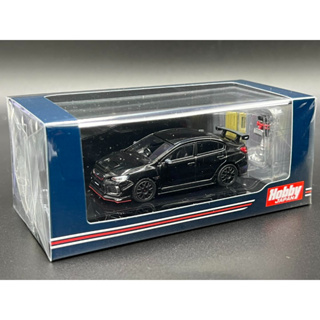 Hobby JAPAN  SUBARU WRX STI RA-R FULL-OPTION / With Engine Display model Crystal Black Silica