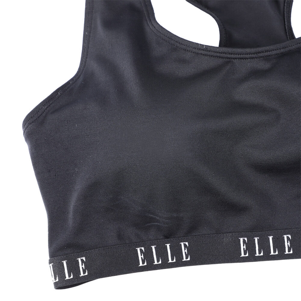 elle-lingerie-i-sport-bra-บังทรงรูปแบบหลังกล้าม-ดีไซน์ด้วยเนื้อผ้า-two-way-i-lh3736bl