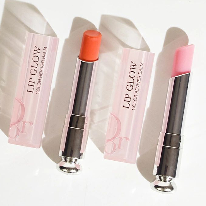 ของแท้ 100DIOR ADDICT LIP GLOW Colorreviving Lip Balm สี 000, 001, 004, 007, 008, 012, 017