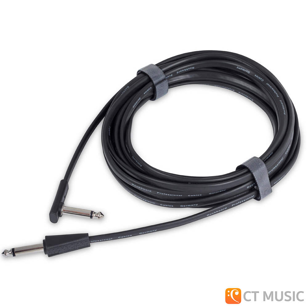 rockboard-flat-lead-instrument-cable-straight-to-angled-600-cm-สายแจ็ค