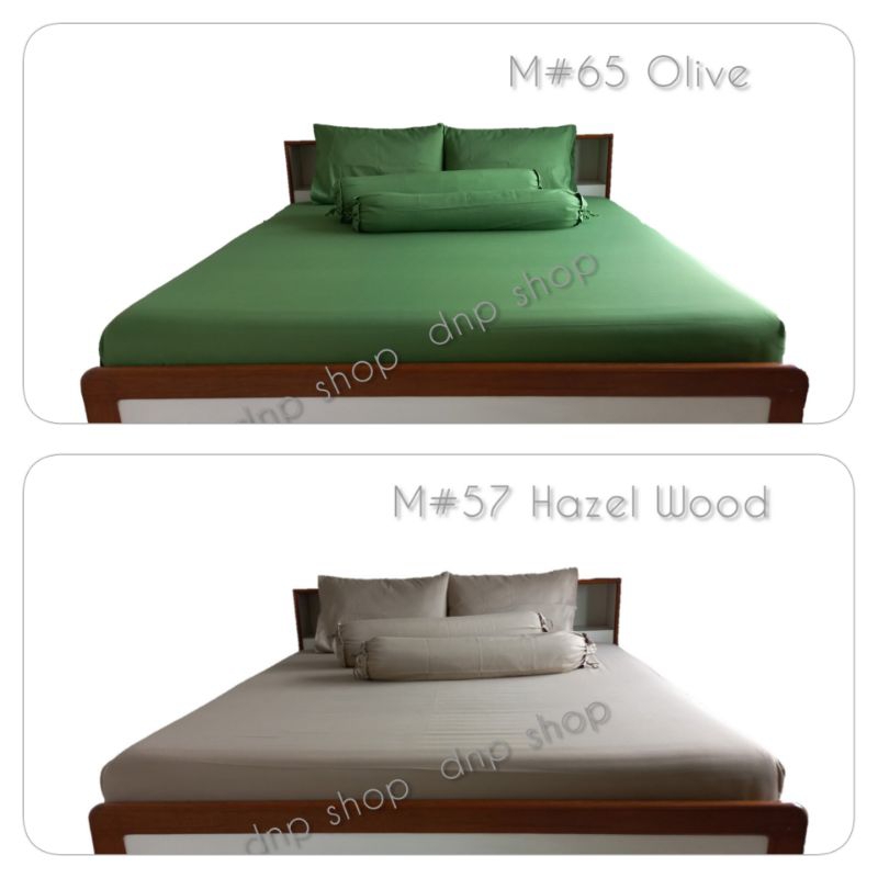 ชุดผ้าปูที่นอน-microtex-สีพื้น-ผ้าปูที่นอน-6-ฟุต-5-ชิ้น-แบบรัดมุม-ไร้รอยต่อ-ทอ-360-เส้นด้าย