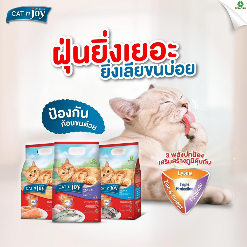 พร้อมส่ง-ใหม่-cat-n-joy-อาหารแมว-แค็ทเอ็นจอย-ขนาด-1-2-kg-ทุกสูตร-bnnpetshop