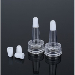 ราคาและรีวิวSerum Dropper For vial จุกหยดเซรั่ม​เส้นผ่าศูนย์กลาง​ 20mm.