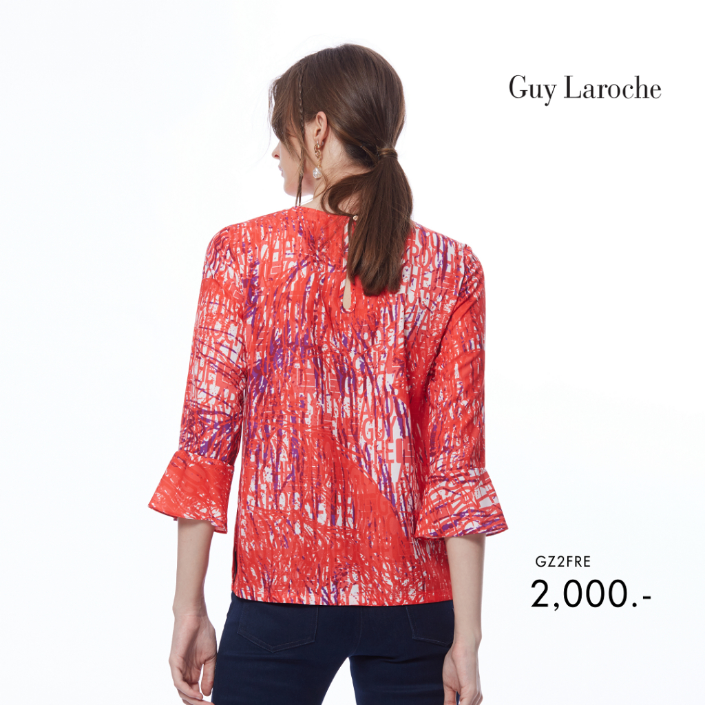 guy-laroche-เสื้อผู้หญิง-make-to-order-ลายพิมพ์โลโก้-gz2fre