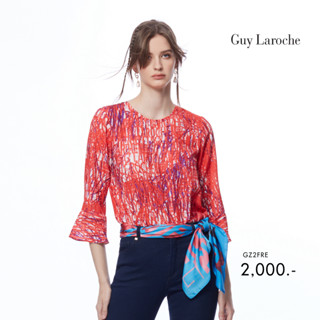 Guy Laroche เสื้อผู้หญิง  MAKE TO ORDER  ลายพิมพ์โลโก้ (GZ2FRE)