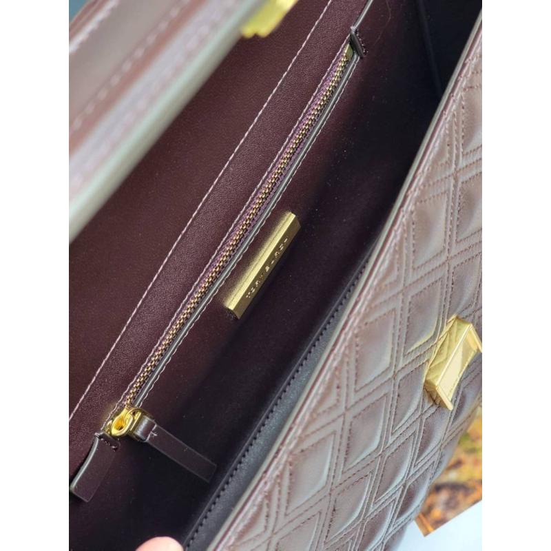 พร้อมส่ง-sale-13999-เท-งาน-shop-ราคาดีงาม-tory-burch-fleming-convertible-shoulder-bag-สี-tempranillo