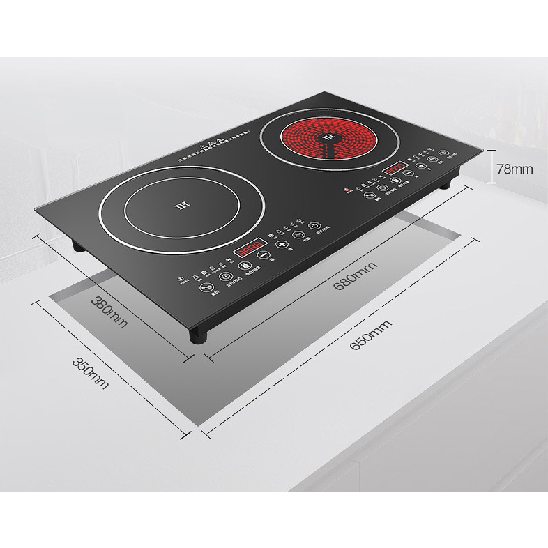 เตาแม่เหล็กไฟฟ้า-กระทะเตาแม่เหล็กไฟฟ้า-double-head-embedded-electric-ceramic-oven-induction-cooker-double-cooktop