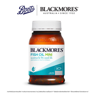 Blackmores แบลคมอร์สโอเดอร์เลสฟิชออยล์ มินิแคป  400 MINI CAPSULES