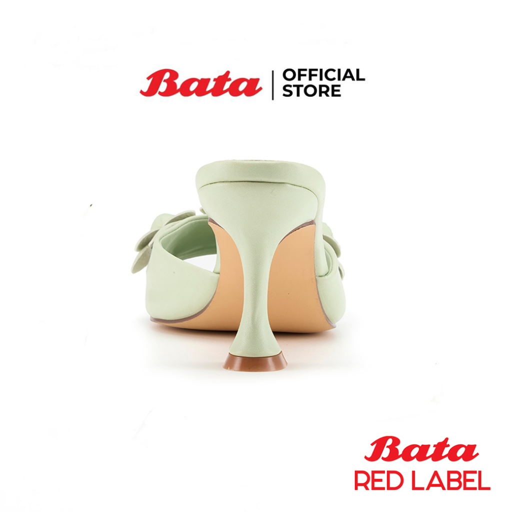 bata-บาจา-ยี่ห้อ-red-label-รองเท้าส้นสูงแบบสวม-รองเท้าส้นสูงไม่หุ้มส้น-สูง-2-5-นิ้ว-รุ่น-chala-สีเขียว-รหัส-7613156