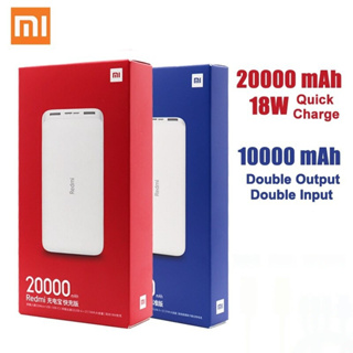 September Redmi powerbank 20000mAh 18W Fast Charge พาวเวอร์แบงค์ 10000mAh Xiaomi แบตสํารอง