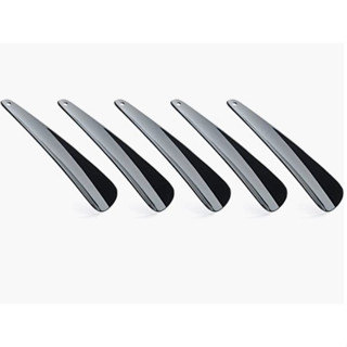 อุปกรณ์ช้อนรองเท้า 7 1/4" Shoe Horn - MADE IN THE USA - Contour Design - Lightweight but Durable เซ็ต 5 ชิ้น Pack of 5