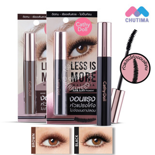 มาสคาร่า เคที่ดอลล์ เลส อีส มอร์ CATHY DOLL Less Is More Mascara 8g.