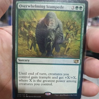 Overwhelming Stampede MTG Single Card