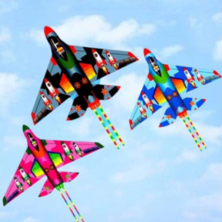 ของเล่น ว่าว(Kite)แฟนซีลายสามเหลี่ยมสีรุ้ง ต้อนรับลมร้อน คละสี ขนาด 1.6ม.เล่นได้ทั้งผู้หญิงและผู้ชาย
