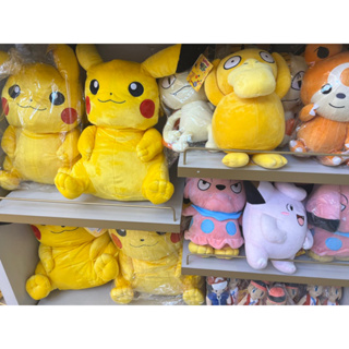 Pokemon povket monster pikachu ตุ๊กตา doll plush ของแท้ มือหนึ่ง