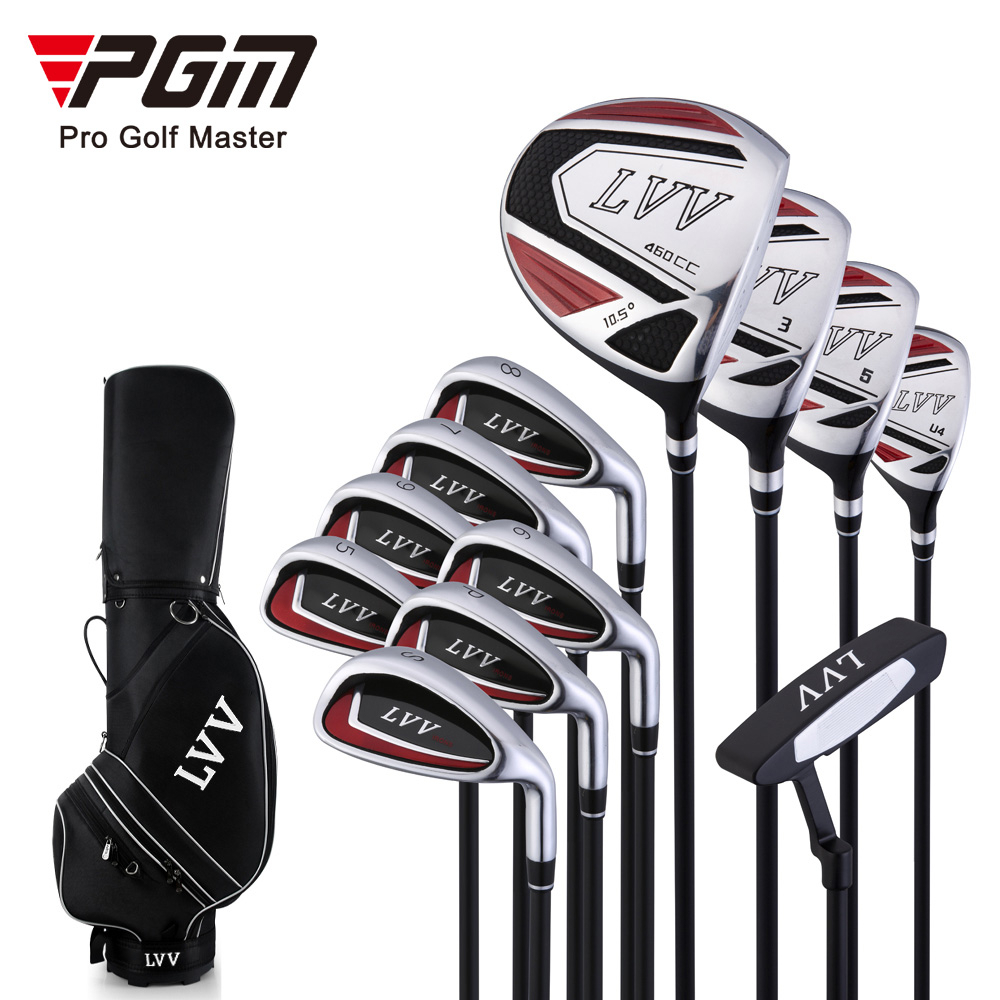 11golf-ชุดเซ็ทไม้กอล์ฟ-ผู้ชาย-pgm-mtg037-lvv-ก้านกราไฟต์-flex-r