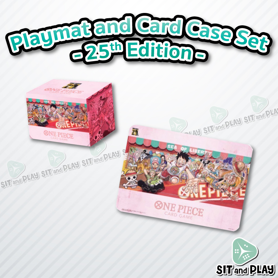 One Piece Playmat and Card Case Set 25th Edition Shopee Thailand