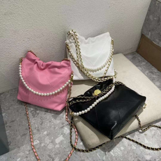 Chanel Shopping bag กระเป๋าหนัง PU พรีเมี่ยม ทรงชอปปิ้ง กระเป๋าสะพาย กระเป๋าถือ แฟชั่น งานเนียบ ขายดี สวยเริ่ดจุกๆ hot