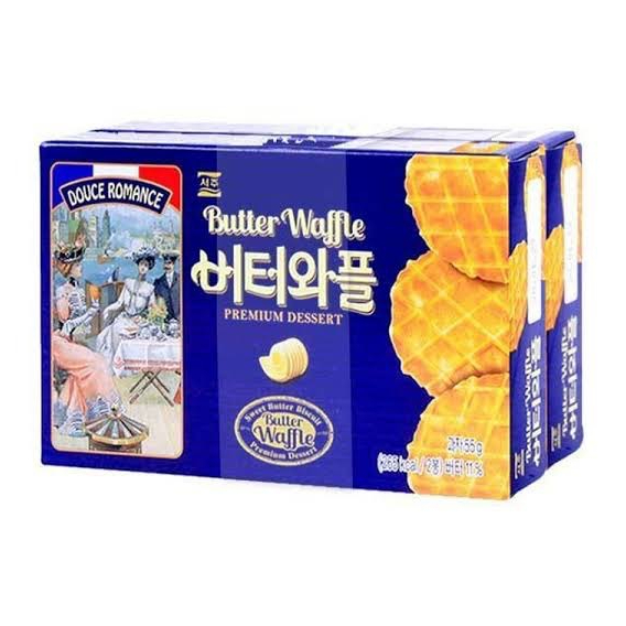 ขนมเกาหลี-วาฟเฟิลอบกรอบรสเนย-seoju-butter-waffle-55g-55g