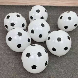 ลูกโป่งฟุตบอล ลูกโป่งยาง ลูกโป่งแฟนซีตกแต่ง 12 นิ้ว football balloons