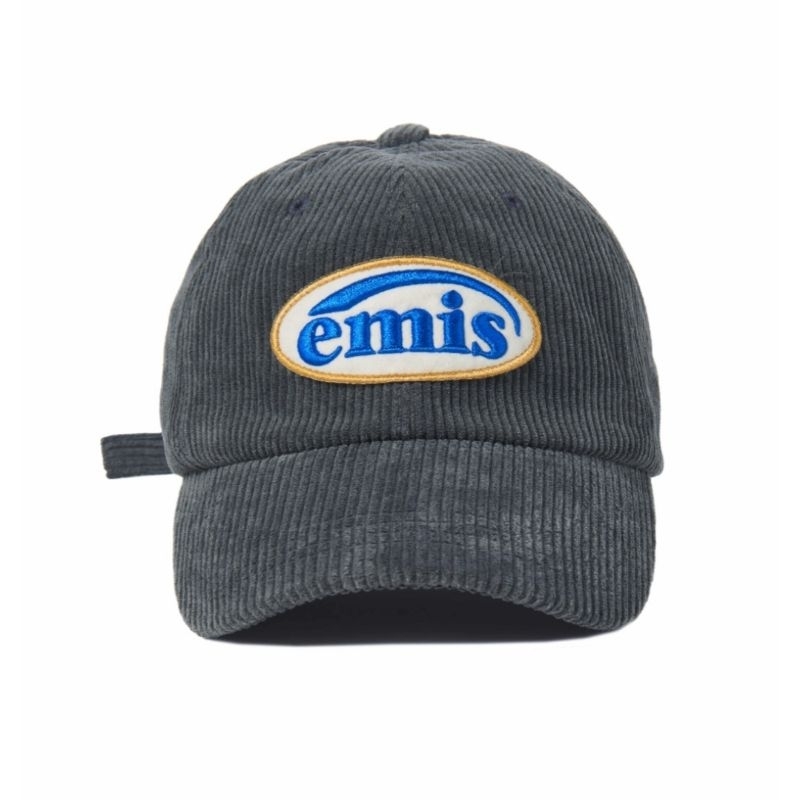 หมวก-emis-corduroy-wappen-ballcap-แบบคุณใบเฟิร์น-สีม่วง