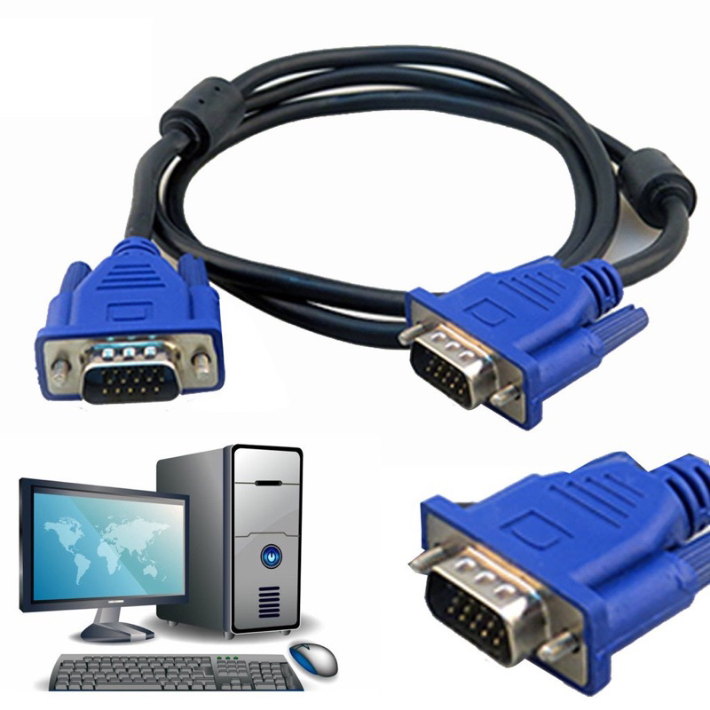 vga-cable-สายต่อจอ-สายต่อ-monitor-สายต่อจอคอม-สินค้าพร้อมส่ง