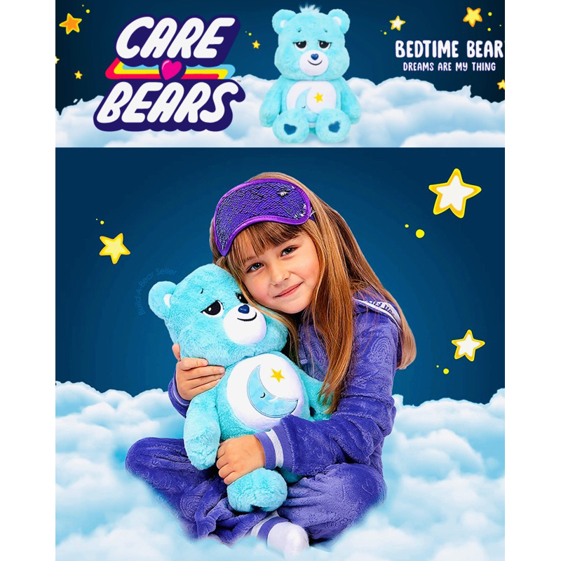 usa-สินค้าขายดี-พร้อมส่ง-ตุ๊กตาแคร์แบร์-carebears-16-นิ้ว-bedtime-bear-ของแท้-นำเข้าจากอเมริกา