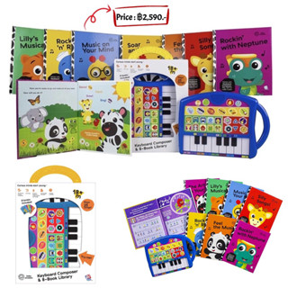 Baby Einstein - My First Music Fun Keyboard Composer & 8 Sound Book Library - PI Kids