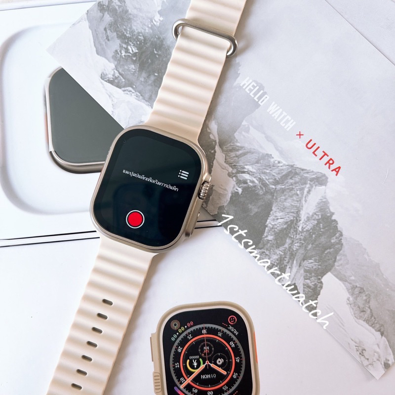 ภาพสินค้าHello Watch x Ultra 2023 อัดเสียงได้ มีเข็มทิศ จากร้าน babaothailand บน Shopee ภาพที่ 1