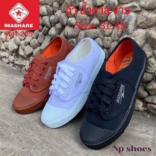 ภาพขนาดย่อของภาพหน้าปกสินค้ารองเท้านักเรียน Mashare / M205/M225 เบอร์31-44 จากร้าน np_shoes บน Shopee