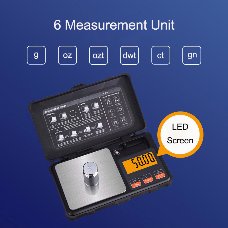 usb-50g-0-001g-เครื่องชั่งดิจิตอลอิเล็กทรอนิกส์-mini-scale-precision-professional-200g-0-01g-pocket-scale