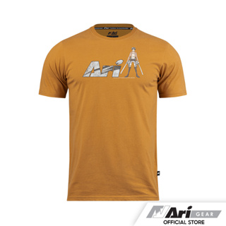 AOT X ARI EREN TEE - BROWN/GREY/BLACK เสื้อยืด อาริ เอเรน เยเกอร์ สีน้ำตาล