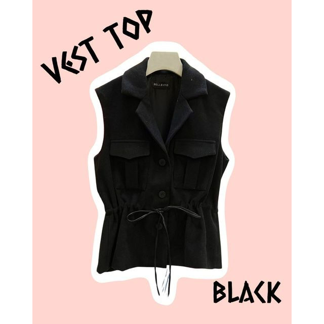 vest-top-เสื้อเบลเซอร์แขนกุด-มี-5-สี