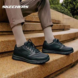 🖤斯凯奇Skechers Work💯รองเท้าธุรกิจสำหรับผู้ชาย รองเท้าลำลอง กลางแจ้ง แฟชั่นสุดฮิต พื้นนุ่มสบาย casual shoes